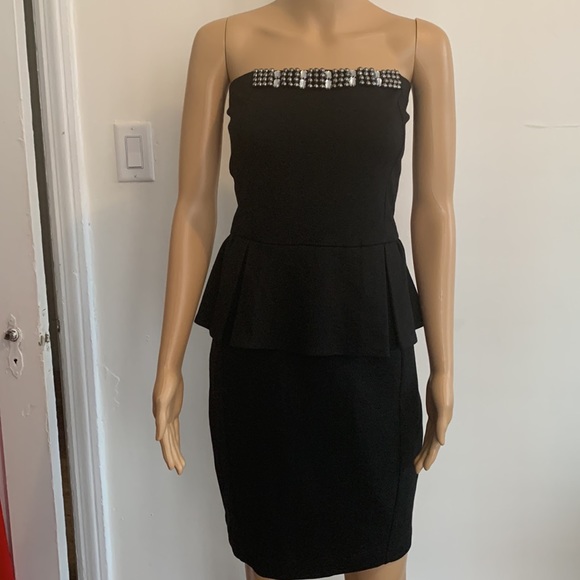 COPY - MANGO NEW without TAGS Strapless Dress - Picture 2 of 12